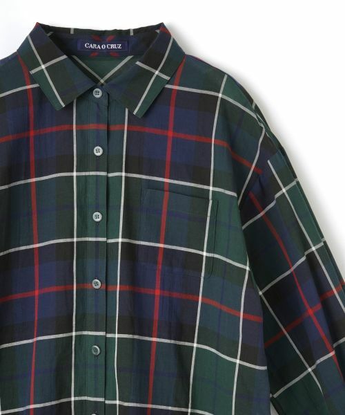 CARA O CRUZ / キャラ・オ・クルス シャツ・ブラウス | チェックシャツ | 詳細23