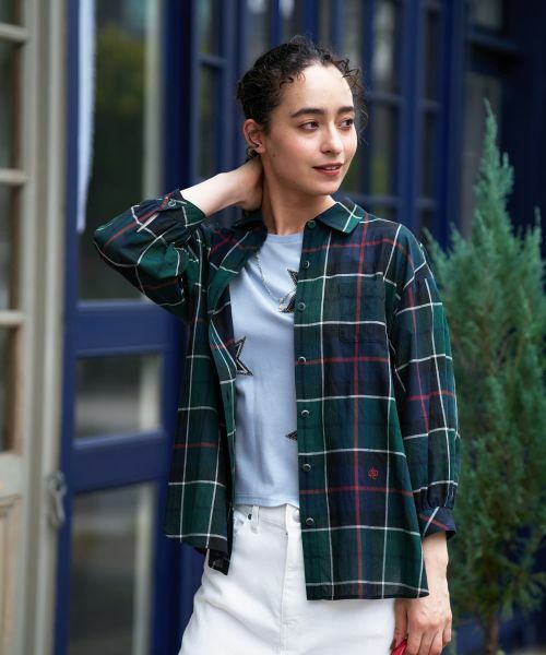 CARA O CRUZ / キャラ・オ・クルス シャツ・ブラウス | チェックシャツ | 詳細6