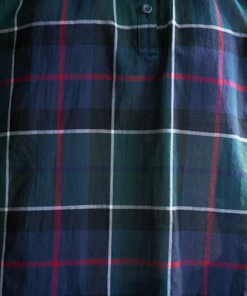 CARA O CRUZ / キャラ・オ・クルス シャツ・ブラウス | チェックスタンドカラーブラウス | 詳細19