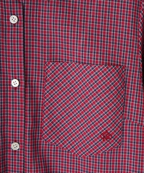 CARA O CRUZ / キャラ・オ・クルス シャツ・ブラウス | チェックロングブラウス | 詳細24