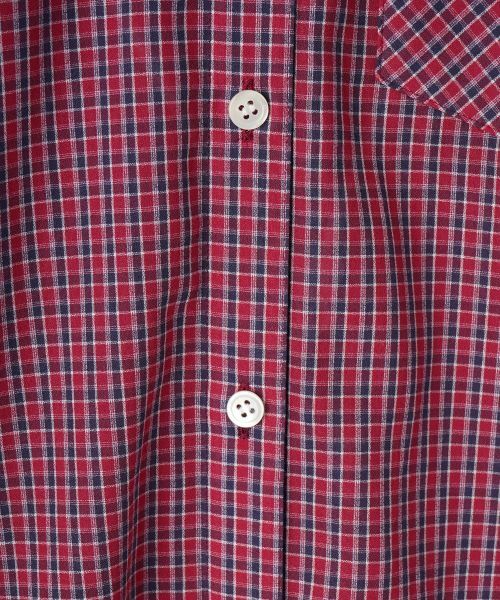 CARA O CRUZ / キャラ・オ・クルス シャツ・ブラウス | チェックロングブラウス | 詳細25