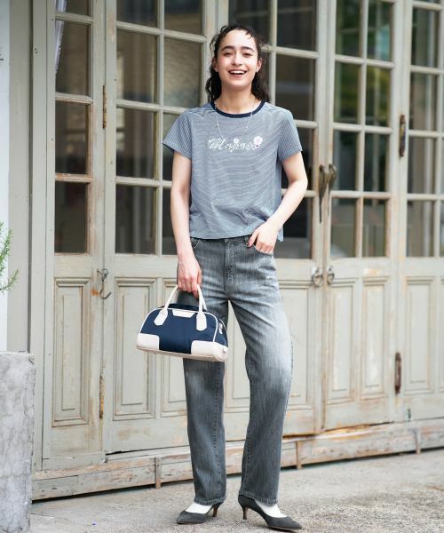 CARA O CRUZ / キャラ・オ・クルス Tシャツ | ボーダーショートTシャツ | 詳細11