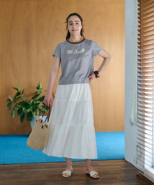 CARA O CRUZ / キャラ・オ・クルス Tシャツ | ボーダーショートTシャツ | 詳細22