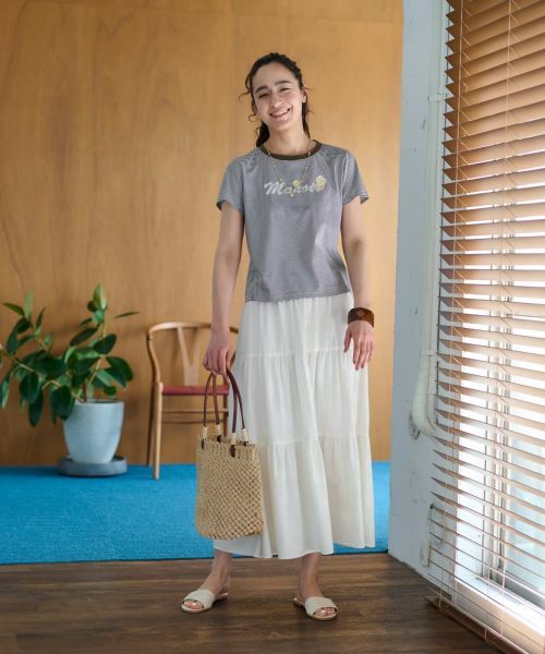 CARA O CRUZ / キャラ・オ・クルス Tシャツ | ボーダーショートTシャツ | 詳細23