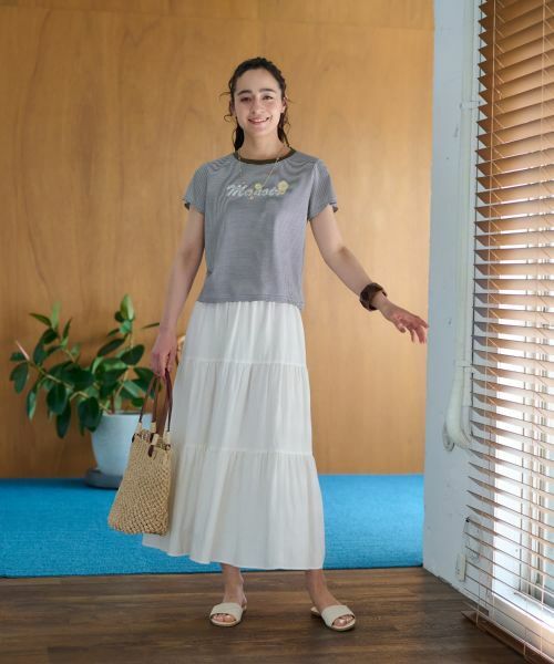 CARA O CRUZ / キャラ・オ・クルス Tシャツ | ボーダーショートTシャツ | 詳細24