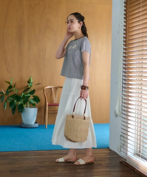 CARA O CRUZ / キャラ・オ・クルス Tシャツ | ボーダーショートTシャツ | 詳細25