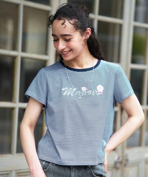 CARA O CRUZ / キャラ・オ・クルス Tシャツ | ボーダーショートTシャツ | 詳細3