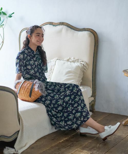 CARA O CRUZ / キャラ・オ・クルス シャツ・ブラウス | フラワー柄ボウタイブラウス【CoC by CARA O CRUZ】 | 詳細15