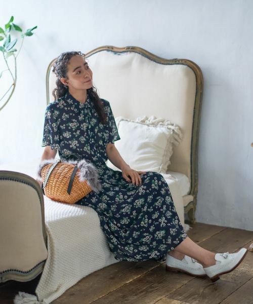 CARA O CRUZ / キャラ・オ・クルス シャツ・ブラウス | フラワー柄ボウタイブラウス【CoC by CARA O CRUZ】 | 詳細16