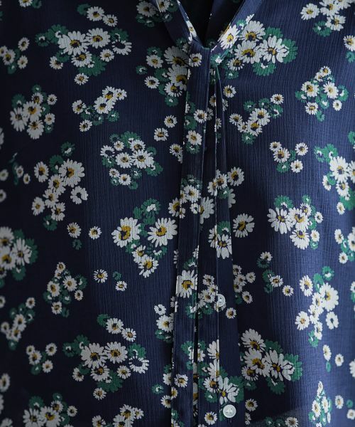 CARA O CRUZ / キャラ・オ・クルス シャツ・ブラウス | フラワー柄ボウタイブラウス【CoC by CARA O CRUZ】 | 詳細30