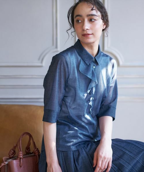 CARA O CRUZ / キャラ・オ・クルス シャツ・ブラウス | フリルブラウス【CoC by CARA O CRUZ】 | 詳細1