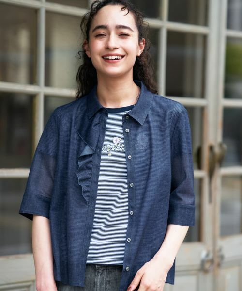 CARA O CRUZ / キャラ・オ・クルス シャツ・ブラウス | フリルブラウス【CoC by CARA O CRUZ】 | 詳細14