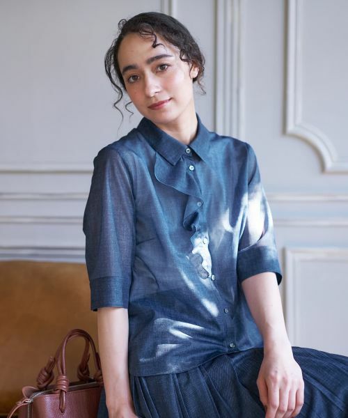 CARA O CRUZ / キャラ・オ・クルス シャツ・ブラウス | フリルブラウス【CoC by CARA O CRUZ】 | 詳細2