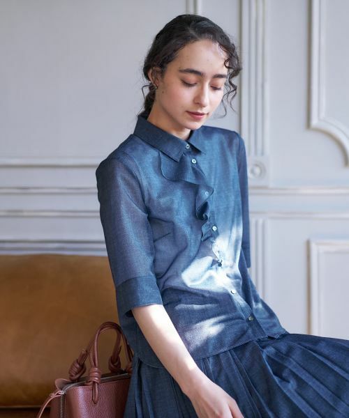 CARA O CRUZ / キャラ・オ・クルス シャツ・ブラウス | フリルブラウス【CoC by CARA O CRUZ】 | 詳細5