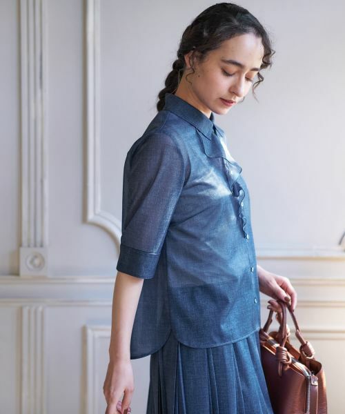 CARA O CRUZ / キャラ・オ・クルス シャツ・ブラウス | フリルブラウス【CoC by CARA O CRUZ】 | 詳細9