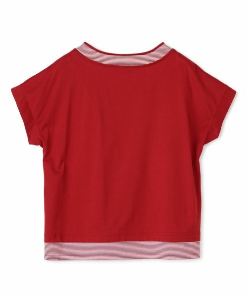 CARA O CRUZ / キャラ・オ・クルス カットソー | ボーダー切替カットソー【CoC by CARA O CRUZ】 | 詳細29