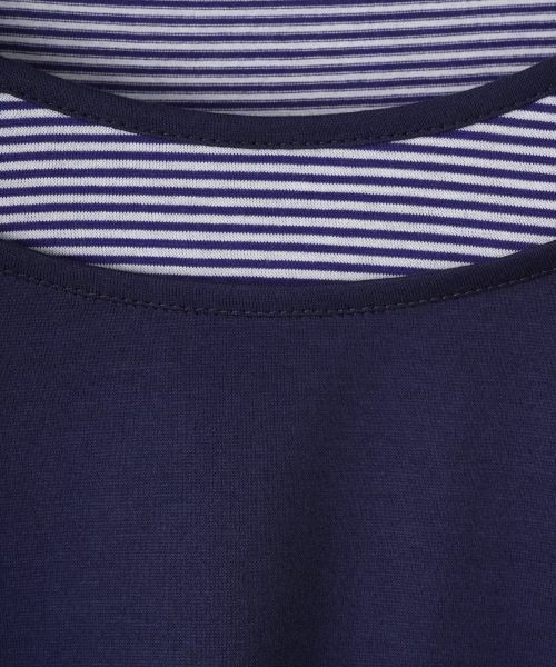 CARA O CRUZ / キャラ・オ・クルス カットソー | ボーダー切替カットソー【CoC by CARA O CRUZ】 | 詳細30
