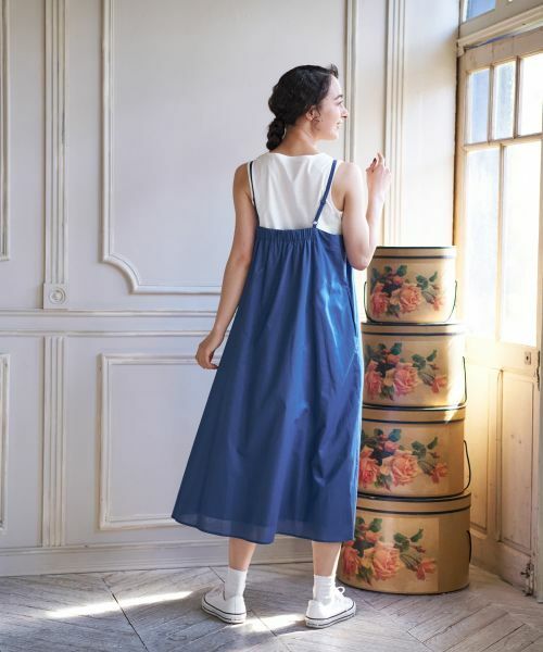 CARA O CRUZ / キャラ・オ・クルス ロング・マキシ丈ワンピース | ジャンパースカート【CoC by CARA O CRUZ】 | 詳細16