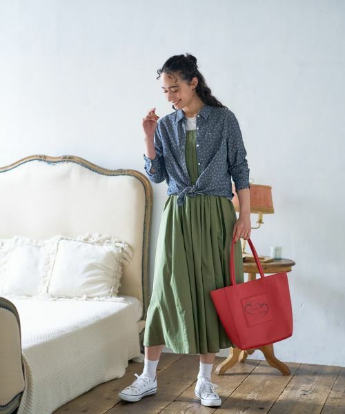 CARA O CRUZ / キャラ・オ・クルス ロング・マキシ丈ワンピース | ジャンパースカート【CoC by CARA O CRUZ】 | 詳細25