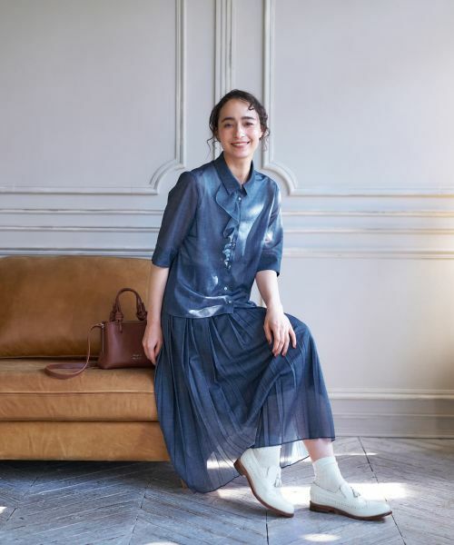 CARA O CRUZ / キャラ・オ・クルス ロング・マキシ丈スカート | プリーツスカート【CoC by CARA O CRUZ】 | 詳細22