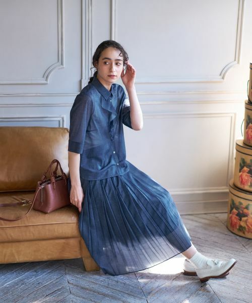 CARA O CRUZ / キャラ・オ・クルス ロング・マキシ丈スカート | プリーツスカート【CoC by CARA O CRUZ】 | 詳細26