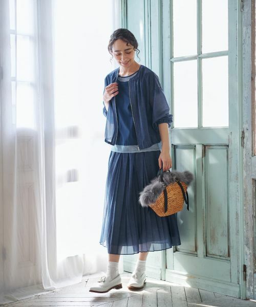 CARA O CRUZ / キャラ・オ・クルス ロング・マキシ丈スカート | プリーツスカート【CoC by CARA O CRUZ】 | 詳細29