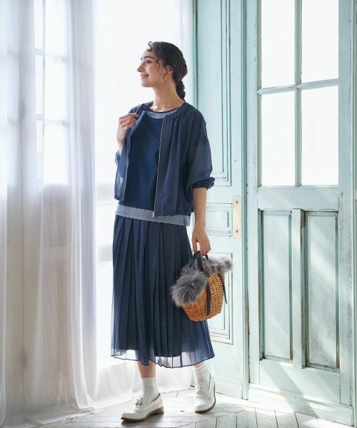 CARA O CRUZ / キャラ・オ・クルス ロング・マキシ丈スカート | プリーツスカート【CoC by CARA O CRUZ】 | 詳細30