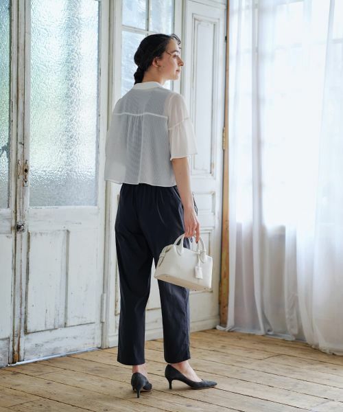 CARA O CRUZ / キャラ・オ・クルス その他パンツ | タックパンツ【CoC by CARA O CRUZ】 | 詳細16