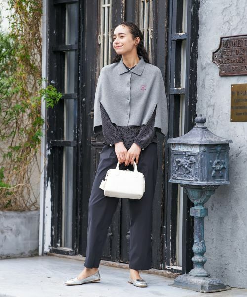 CARA O CRUZ / キャラ・オ・クルス その他パンツ | タックパンツ【CoC by CARA O CRUZ】 | 詳細5