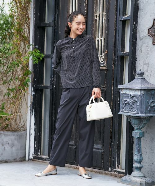 CARA O CRUZ / キャラ・オ・クルス その他パンツ | タックパンツ【CoC by CARA O CRUZ】 | 詳細8