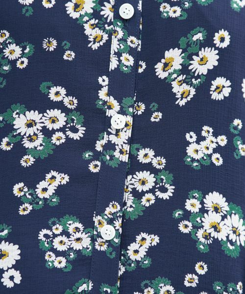 CARA O CRUZ / キャラ・オ・クルス ドレス | フラワー柄シャツワンピース【CoC by CARA O CRUZ】 | 詳細22