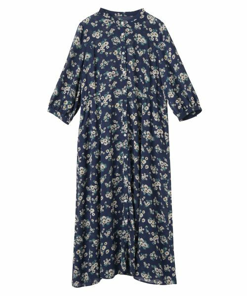 CARA O CRUZ / キャラ・オ・クルス ドレス | フラワー柄シャツワンピース【CoC by CARA O CRUZ】 | 詳細23