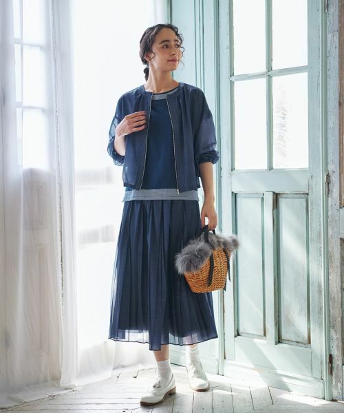 CARA O CRUZ / キャラ・オ・クルス その他アウター | ノーカラージャケット【CoC by CARA O CRUZ】 | 詳細12