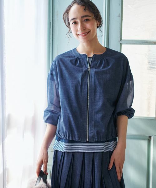 CARA O CRUZ / キャラ・オ・クルス その他アウター | ノーカラージャケット【CoC by CARA O CRUZ】 | 詳細3