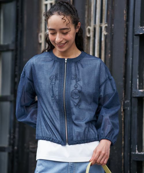 CARA O CRUZ / キャラ・オ・クルス その他アウター | ノーカラージャケット【CoC by CARA O CRUZ】 | 詳細8