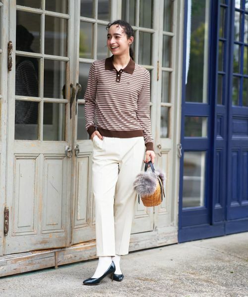 CARA O CRUZ / キャラ・オ・クルス その他パンツ | テーパードパンツ【CoC by CARA O CRUZ】 | 詳細9