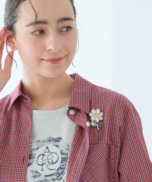 CARA O CRUZ / キャラ・オ・クルス ブローチ・コサージュ | フラワーモチーフブローチ | 詳細3