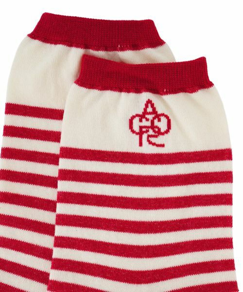 CARA O CRUZ / キャラ・オ・クルス ソックス | ボーダーショートソックス | 詳細1