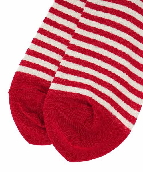 CARA O CRUZ / キャラ・オ・クルス ソックス | ボーダーショートソックス | 詳細2