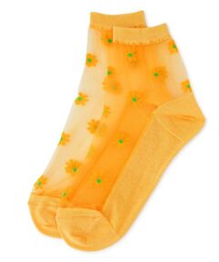 CARA O CRUZ / キャラ・オ・クルス ソックス | シアー切替ショートソックス