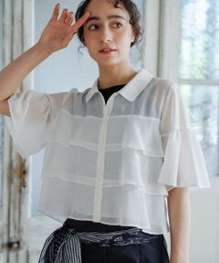 CARA O CRUZ / キャラ・オ・クルス シャツ・ブラウス | ティアードブラウス