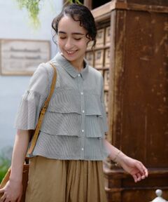 CARA O CRUZ / キャラ・オ・クルス シャツ・ブラウス | ティアードブラウス