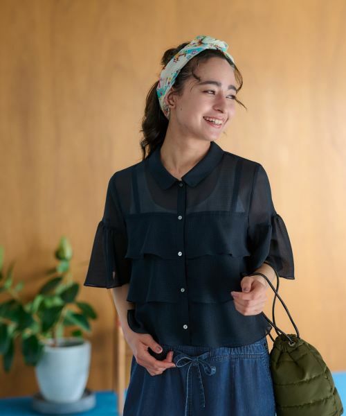 CARA O CRUZ / キャラ・オ・クルス シャツ・ブラウス | ティアードブラウス | 詳細21