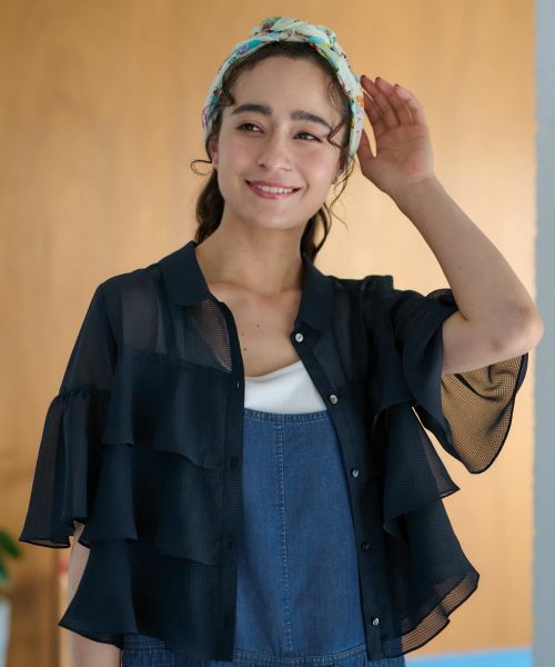 CARA O CRUZ / キャラ・オ・クルス シャツ・ブラウス | ティアードブラウス | 詳細24