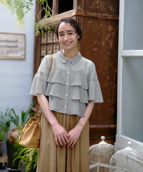 CARA O CRUZ / キャラ・オ・クルス シャツ・ブラウス | ティアードブラウス | 詳細5