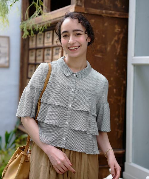 CARA O CRUZ / キャラ・オ・クルス シャツ・ブラウス | ティアードブラウス | 詳細6