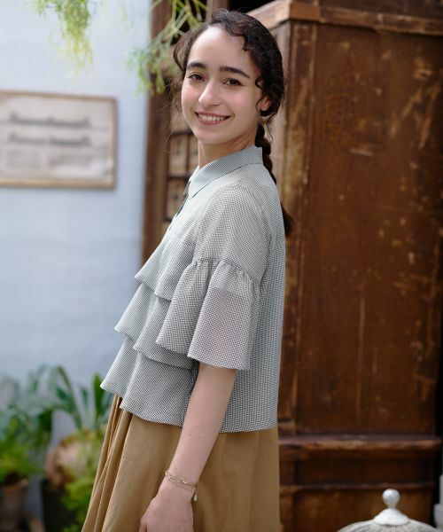 CARA O CRUZ / キャラ・オ・クルス シャツ・ブラウス | ティアードブラウス | 詳細8