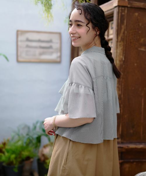 CARA O CRUZ / キャラ・オ・クルス シャツ・ブラウス | ティアードブラウス | 詳細9