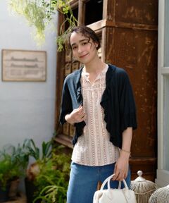 CARA O CRUZ / キャラ・オ・クルス カーディガン・ボレロ | フリルカーディガン