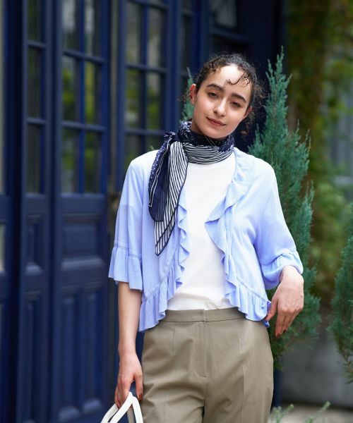 CARA O CRUZ / キャラ・オ・クルス カーディガン・ボレロ | フリルカーディガン | 詳細1